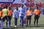 Abhishek Bachchan, Nita Ambani at national soccer finals for schools on 7th Jan 2017